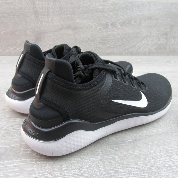 Nike Free RN 2018 Women's Running Shoes Size 8 Black NEW - Picture 7 of 14